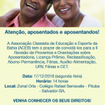 REUNIÃO DE SEGUNDA-FEIRA, 17