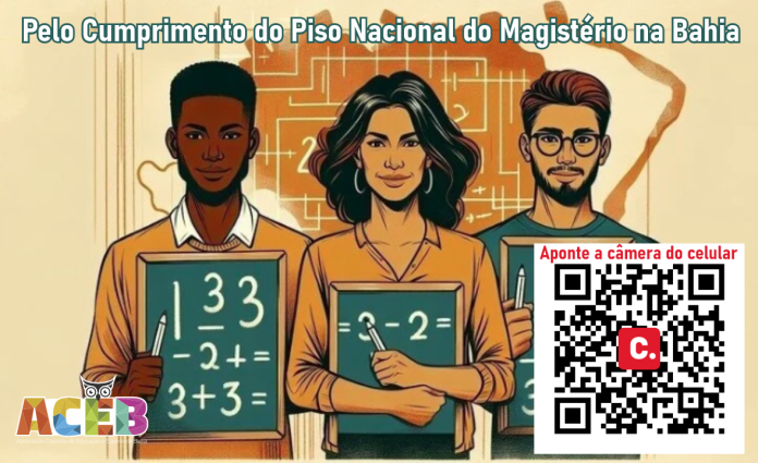 Imagem ilustrativa de professores apoiadores da petição.