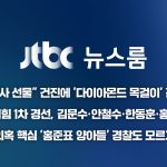 Youtube/@acebqualifica [LIVE/JTBC 뉴스] 뉴스룸 – [단독] “김 여사 선물” 건진에 ‘다이아몬드 목걸이’ 건넨 통일교 / [속보]국힘 1차경선 김문수·안철수·한동훈·홍준표 통과(25.4.22)