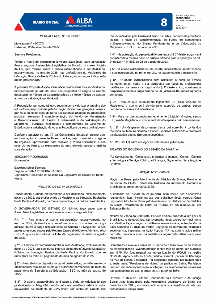 PL_25.945-2025_Abono_Extraordinário