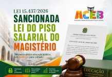 Lei nº 15.437/2026 consolida o Piso Nacional do Magistério em R$ 5.130,63